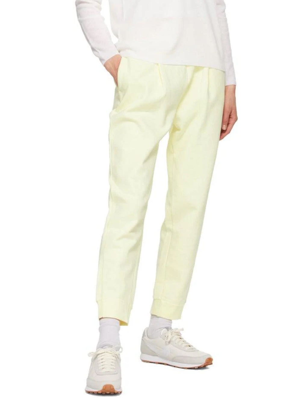 MAX MARA LEISURE YELLOW BRIC LOUNGE PANTS S